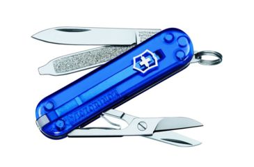 Image of Victorinox Classic SD Knife-Translucent Sapphire