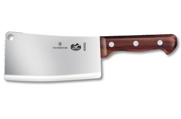Image of Victorinox Cleaver Restaurant 7in. x 3.5in. 1.5 lbs. Rosewood HDL 40093