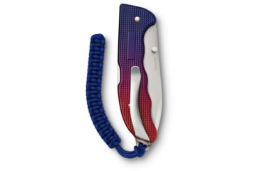 Image of Victorinox Evoke Lockback Alox Red/Blue