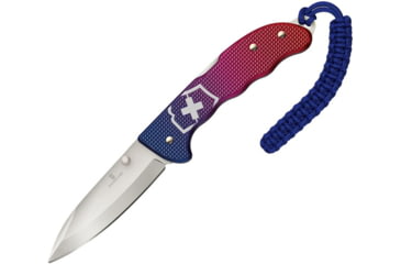 Image of Victorinox Evoke Lockback Alox Red/Blue