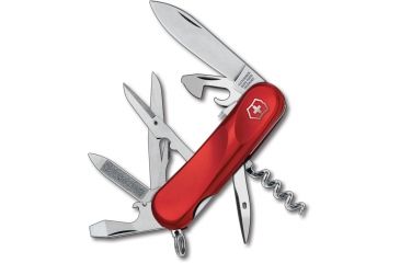 Image of Victorinox Evolution S14 Swiss Army Knife, Red, 2.5in 2.3903.SE-X2