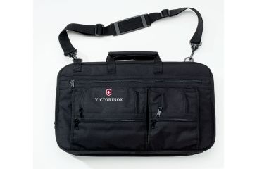 Image of Victorinox Executive Knife Case Black POLY holds up to 12 knives 12in. in length 44953