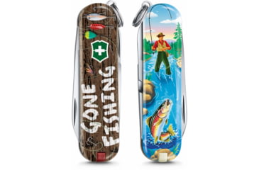 Image of Victorinox Gone Fishing Swiss Army Pocket Knife, 0.6223.L2005