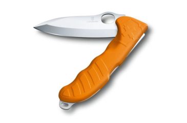Image of Victorinox Hunter Pro M with Pouch One-Hand Lock Blade, Orange, 130mm 0.9411.M9