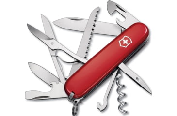 Image of Victorinox Huntsman Folding Knife, Huntsman, 3.63in Closed, Red ABS Handle, Red, 56201