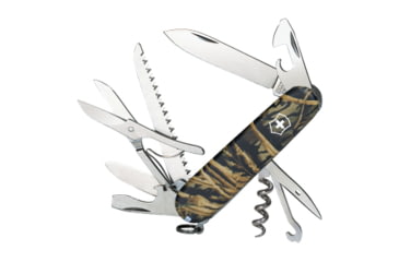 Image of Victorinox Huntsman Swiss Army Knife w/Bottle Opener, Shadow Grass 53497
