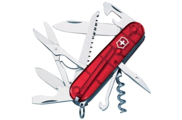 Image of Victorinox Huntsman Swiss Army Ruby Knife w/Bottle Opener 53205