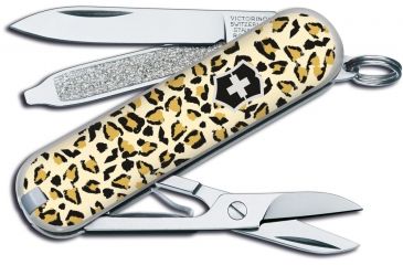 Image of Victorinox Classic SD Swiss Army Knife, Leopard 56222