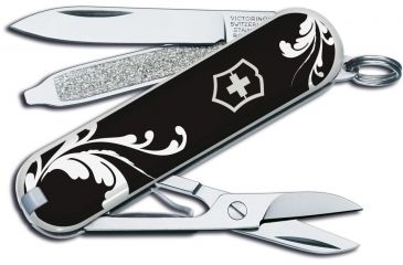 Image of Victorinox Classic SD Swiss Army Knife, Scroll 56227