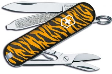 Image of Victorinox Classic SD Swiss Army Knife, Tiger 56224