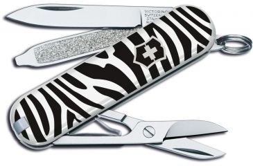 Image of Victorinox Classic SD Swiss Army Knife, Zebra 56225