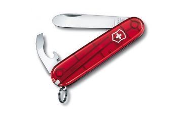 Image of Victorinox My First Knife-Translucent Red