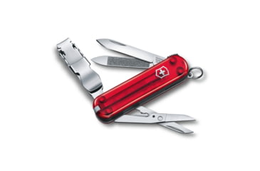 Image of Victorinox Nail Clipper 580 Pocket Swiss Knife, Ruby, 65mm, 0.6463.T-X2