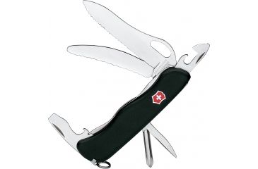 Image of Victorinox One-Hand Parachutist Swiss Army Knife Black 54869