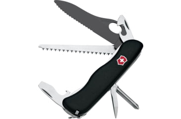 Image of Victorinox One-Hand Trekker Black Blade Swiss Army Knife Black 54884