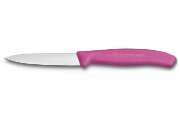 Image of Victorinox Paring 3.25in. STR Spear Point Bulk Pink 6.7606.L115
