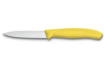 Image of Victorinox Paring 3.25in. STR Spear Point Bulk Yellow 6.7606.L118