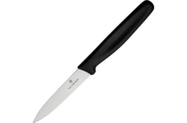 Image of Victorinox Paring Knife, 3.25 satin finish stainless blade, Black polypropylene handle, 6.7603