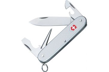 Image of Victorinox Pioneer Swiss Army Knife Silver Alox Ribbed 53960