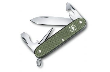 Image of Victorinox Pioneer Swiss Army Multi Tool, Alox Olive 0.8201.L17