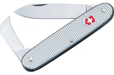 Image of Victorinox Pioneer Pruner Swiss Army Knife Silver Alox Ribbed 53967
