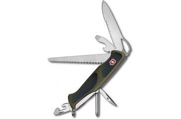 Image of Victorinox RangerGrip 178, OD Green &amp; Black, 3.9in. 0.9663.MWC4US2