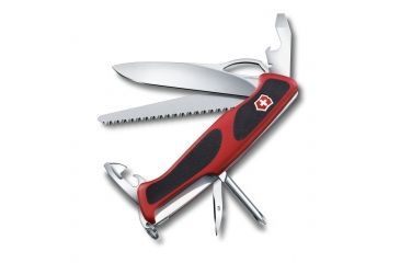 Image of Victorinox RangerGrip 78 Multi-Tool, Red / Black, 130mm 0.9663.MCUS1