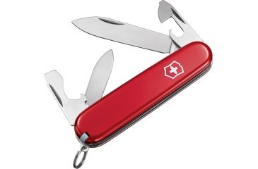 Image of Victorinox Recruit Red Fold Knife VN57241
