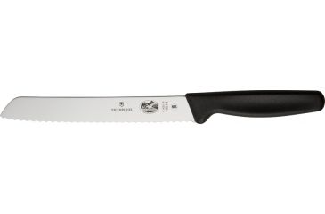 Image of Victorinox Serrated Bread Knife, Blakc Handle VN40548