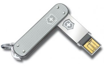 Image of Victorinox Slim 2.0 - 16GB, Silver Alox 4.6171.26G16US2