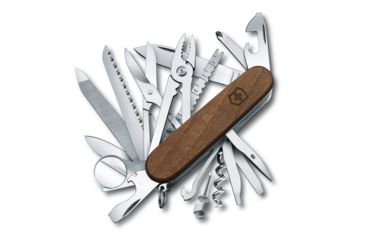 Image of Victorinox Spartan Medium Pocket Knife with Can Opener, Hardwood - Walnut, 91mm 1.3601.63-X2