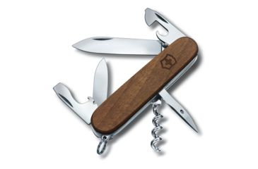Image of Victorinox Spartan Medium Pocket Knife with Can Opener, Hardwood - Walnut, 91mm 1.3601.63-X2