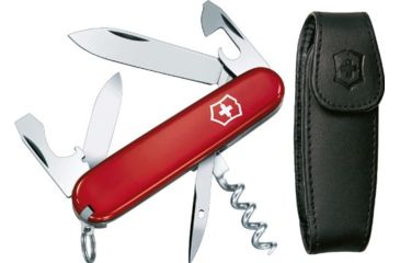 Image of Victorinox Spartan Swiss Army Knife Red with Pouch 53251