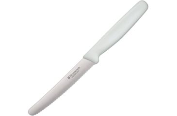 Image of Victorinox Steak 4.25in. Wavy white plastic nylon Handle 42502