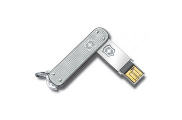 Image of Victorinox Swiss Army 4 6171 26g64 Victorinox Slim Flight 64 Gb Silver Alox