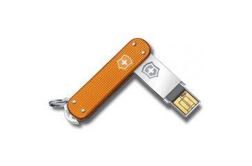 Image of Victorinox Swiss Army 4 6171 28g4 Victorinox Slim Flight 4 Gb Orange Alox