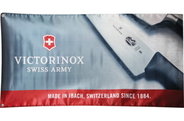 Image of Victorinox Swiss Army Banner, Measures 53 1/2 W x 26 1/8 H, VNVRCS11009