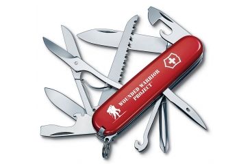 Image of Victorinox Swiss Army Fieldmaster w/ Wounded Warrior Project Logo, Red, 91MM 55074.US2