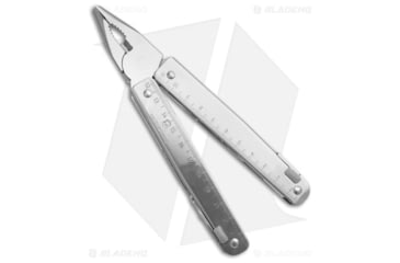 Image of Victorinox Swiss Army Swiss X w/ Leather Pouch Folding Knives, Gray Handle, Steel/Gray, 4.5in, BHQ-212462