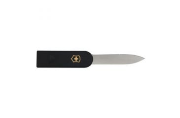 Image of Victorinox SwissCard Knife Swiss Army Multi Tools Small Blade, Colors Victorinox SwissCard Knife Swiss Army Multi Tools Small Blade Black Handle Gold Shield