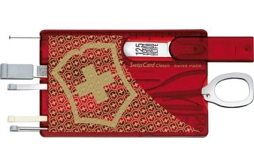 Image of Victorinox SwissCard Swiss Army Multi Tools Red 54409