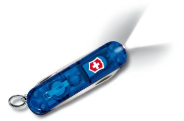 Image of Victorinox SwissLite Pocket Knife - Swiss Army Red Knife Swiss Army Ruby Knife, Colors Victorinox SwissLite Pocket Knife - White Light Swiss Army Knife Sapphire