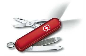 Image of Victorinox SwissLite Pocket Knife - Swiss Army Red Knife Swiss Army Ruby Knife, Colors Victorinox SwissLite Pocket Knife - Swiss Army Knife Red