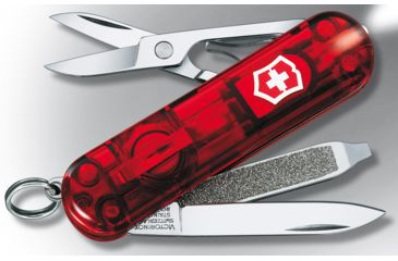 Image of Victorinox SwissLite Pocket Knife - Swiss Army Red Knife Swiss Army Ruby Knife