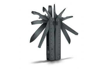 Image of Victorinox SwissTool BS Multi Tool with Nylon Pouch, Black, 115mm 3.0323.3CN-X1