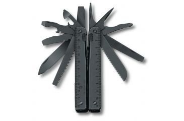 Image of Victorinox SwissTool BS Multi Tool with Nylon Pouch, Black, 115mm 3.0323.3CN-X1