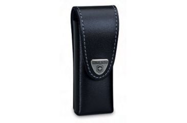 Image of Victorinox SwissTool Leather Pouch Swiss Army Knife Pouches Black 4.0523.3-X1