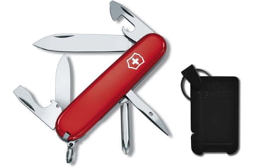 Image of Victorinox Tinker Swiss Army Knife/ Sharpener Combo Set, Red/Black, 1.889-X8