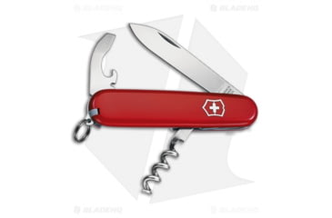 Image of Victorinox Waiter Swiss Army Folding Knives, 1.50in, Red Handle, Steel/Red, 2.28in, BHQ-111303