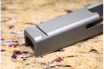 Image of Victory First Glock 19 Gen 1-3 Featureless Pisol Slide, Stainless Steel, Medium, VIC-SLD-G17-03-BLK